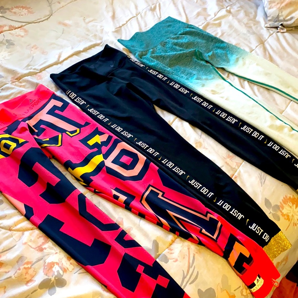 Bundle!!3. leggings good condition!